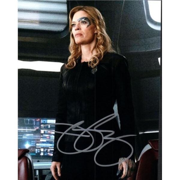 Star Trek Jeri Ryan facsimile signed photo