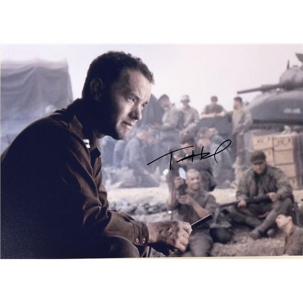 Saving Private Ryan Tom Hanks facsimile signed  movie photo