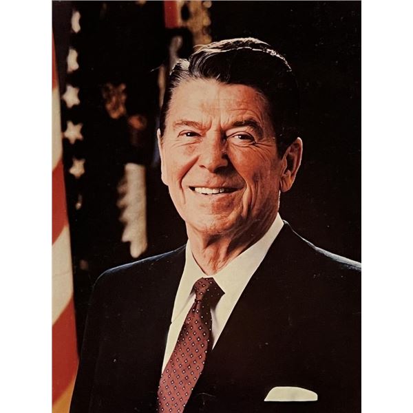 40th President Ronald Reagan Unsigned Photo