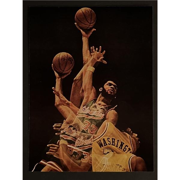NBA Hall of Famer MVP Milwaukee Bucks Kareem Abdul-Jabbar Photo