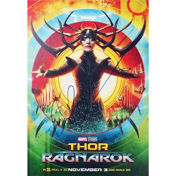 Thor: Ragnarok Cate Blanchett facsimile signed  movie photo