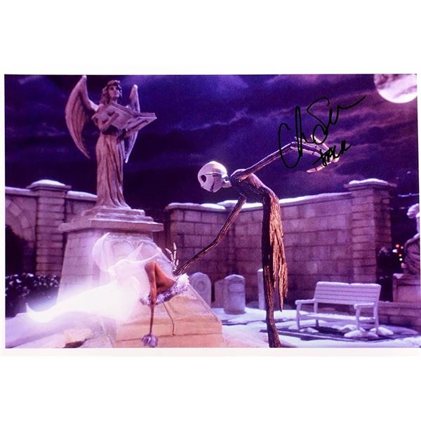 The Nightmare Before Christmas Chris Sarandon facsimile signed  movie photo