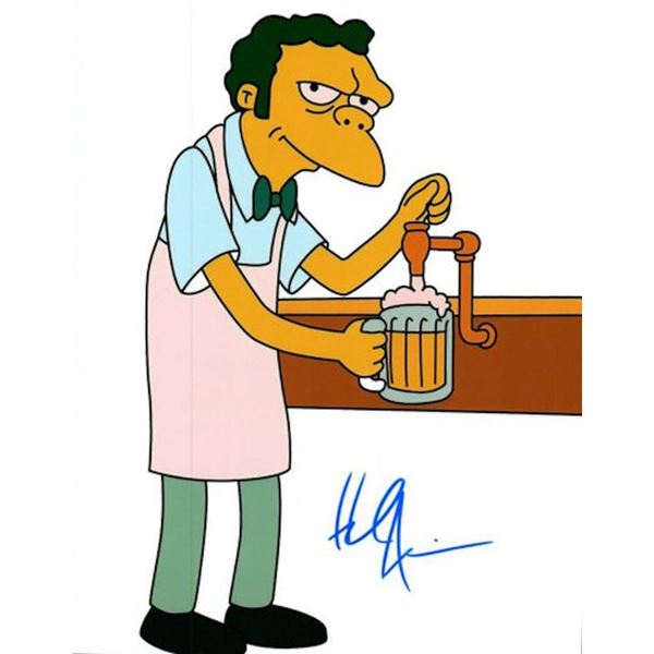 The Simpsons Hank Azaria facsimile signed photo