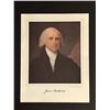 Image 1 : 4th President James Madison Facsimile Signed Photo Art Print