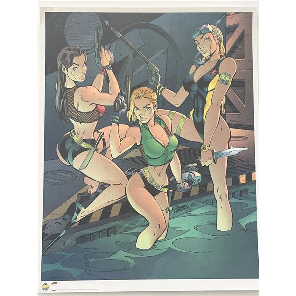 Danger Girl 1998 Comic Art by J. Scott Campbell