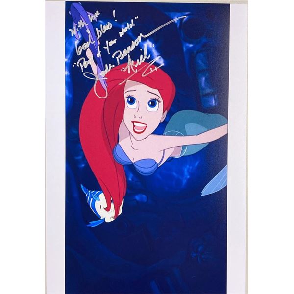 The Little Mermaid Jodi Benson facsimile signed  movie photo