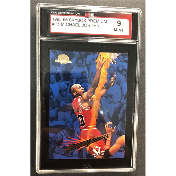 1995-96 Skybox Michael JORDAN Grade 9 - Bulls