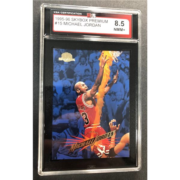1995-96 Skybox Michael JORDAN Grade 8.5 - Bulls
