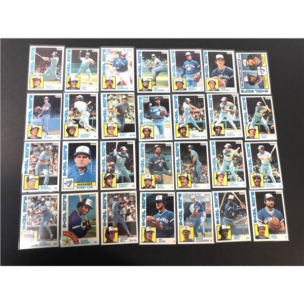1984 Topps NESTLE Blue Jays TEAM SET