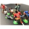 Image 3 : Football Figurines x6 - Romo, Montana, Sanders