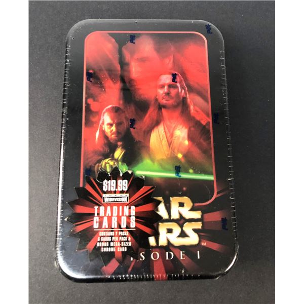 1999 Star Wars Widevision Tin w/ 7 Packs - SEALED