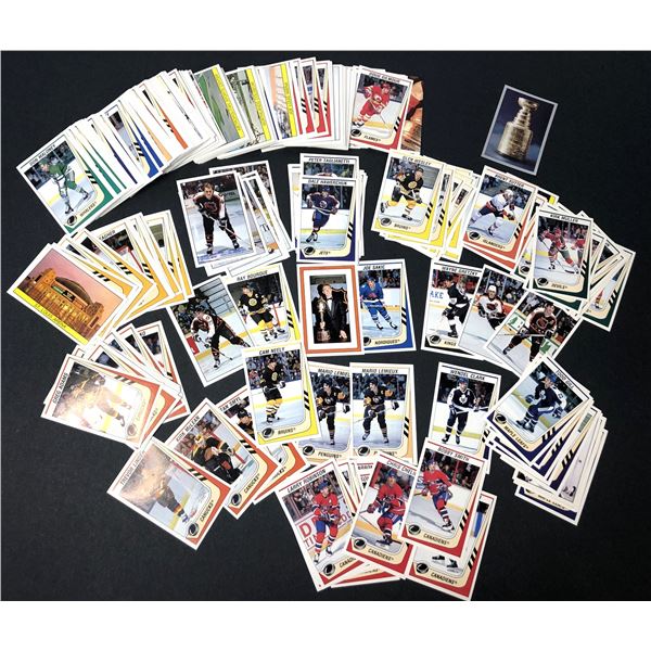 1989-90 Panini Hockey 330+ LOT - Sakic RC, Lemieux, Neely