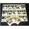 Image 1 : 1987-88 Sabres Blue Shield Postcard FULL SET - Turgeon RC