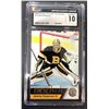 Image 1 : 2021-22 UD Jeremy Swayman Rookie - CGC 10 - Bruins