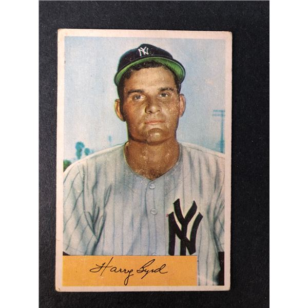 1954 Bowman - Harry Byrd - YANKEES