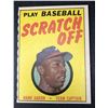 Image 1 : 1970 Topps Scratch Off - HANK AARON - Braves