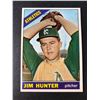 Image 1 : 1966 Topps - Jim CATFISH Hunter - Athletics