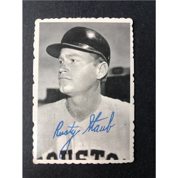 1969 Topps Deckle Edge - Rusty Staub - Astros