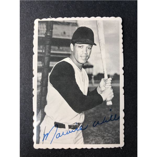 1969 Topps Deckle Edge - Maury Willis - Pirates
