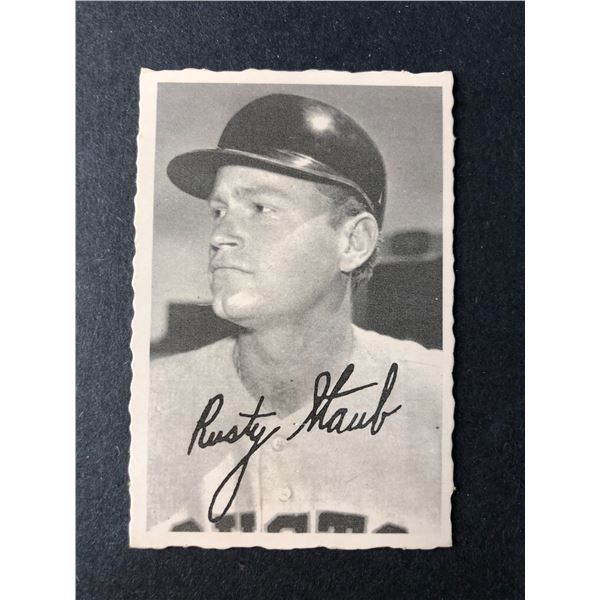 1969 OPC Deckle Edge - Rusty Staub - Astros