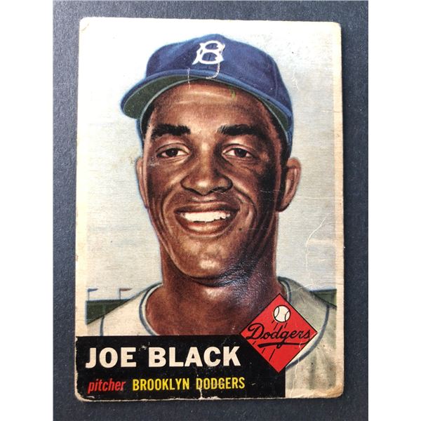 1953 Topps - Joe Black - Dodgers 81
