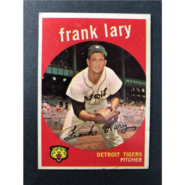 1959 Topps - Frank Lary - Tigers 393