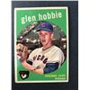 Image 1 : 1959 Topps - Glen Hobbie - Cubs 334