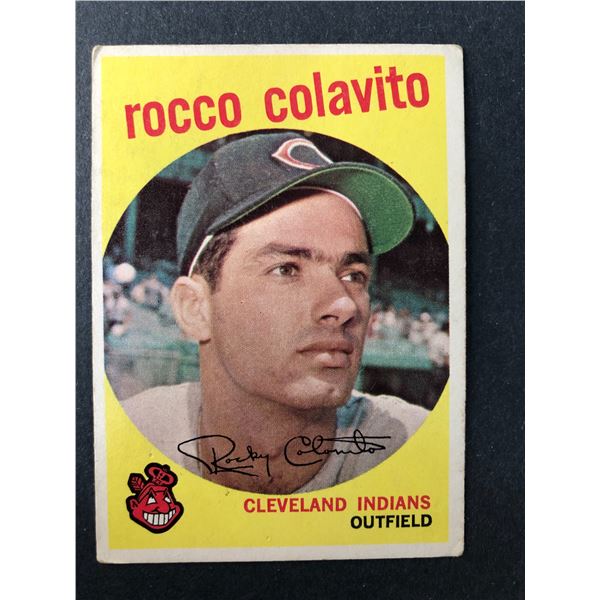 1959 Topps - Rocco Colavito - Indians 420