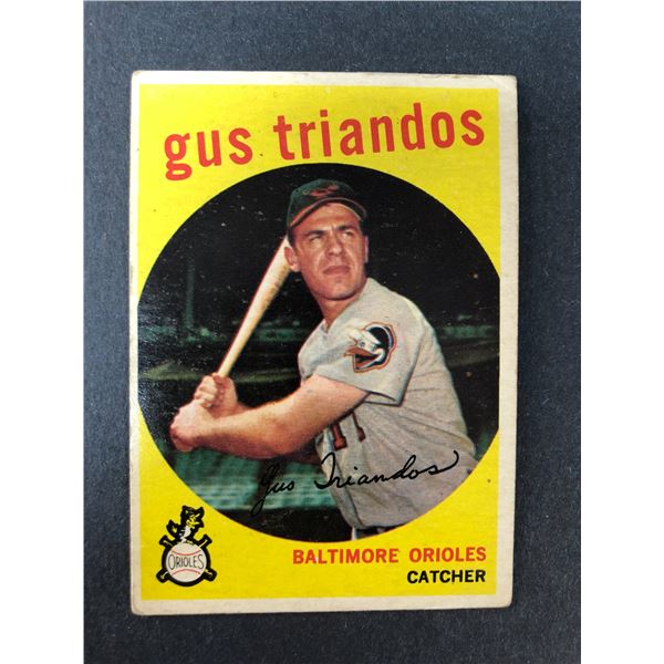 1959 Topps - Gus Triandos - Orioles 330