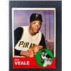 Image 1 : 1963 Topps - Bob Vale - Pirates 87