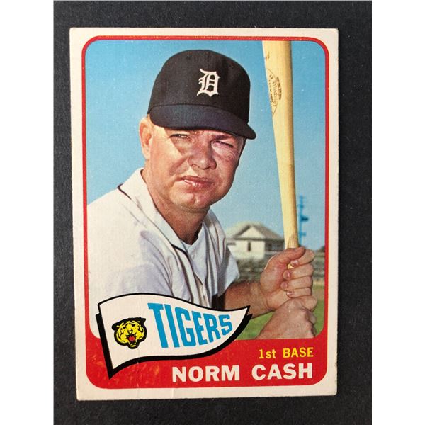 1965 Topps - Norm Cash - Tigers 153