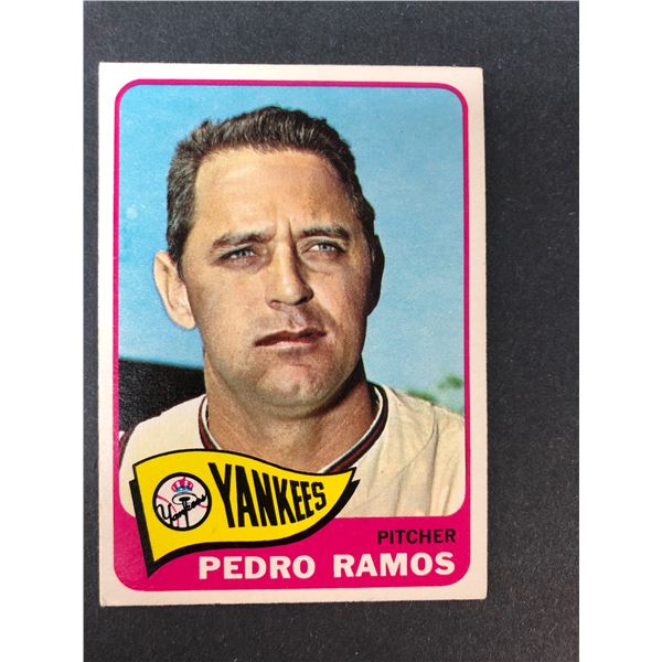 1965 Topps - Pedro Ramos - Yankees 13