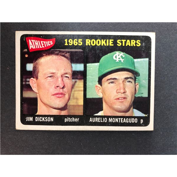 1965 Topps Rookie Stars - Dickson & Monteagudo - Athletics 286