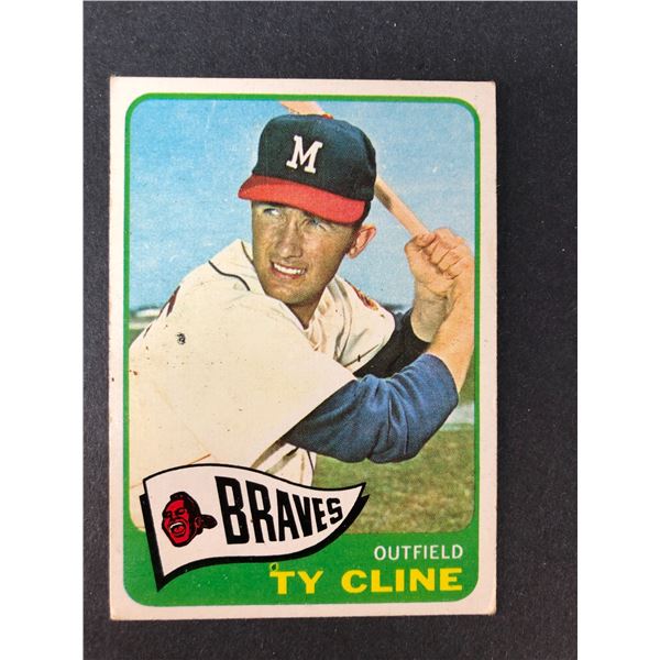 1965 Topps - Ty Cline - Braves 63