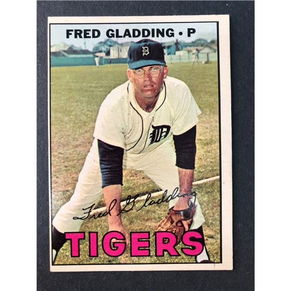 1967 OPC - Fred Gladding - Tigers 192