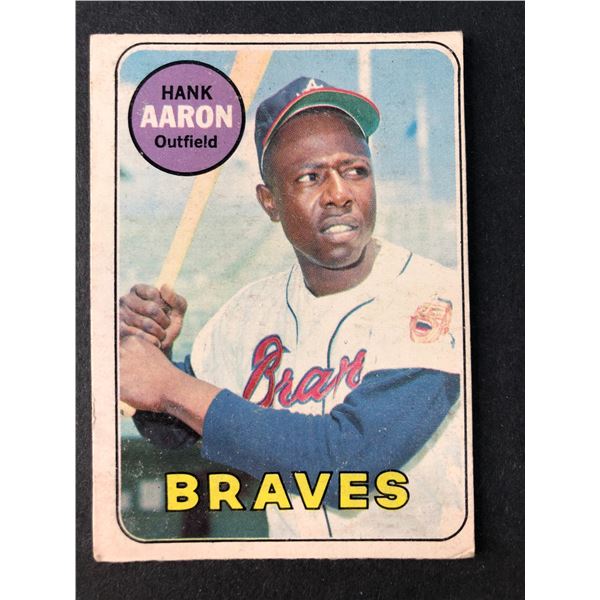 1969 OPC - Hank AARON - Braves 100