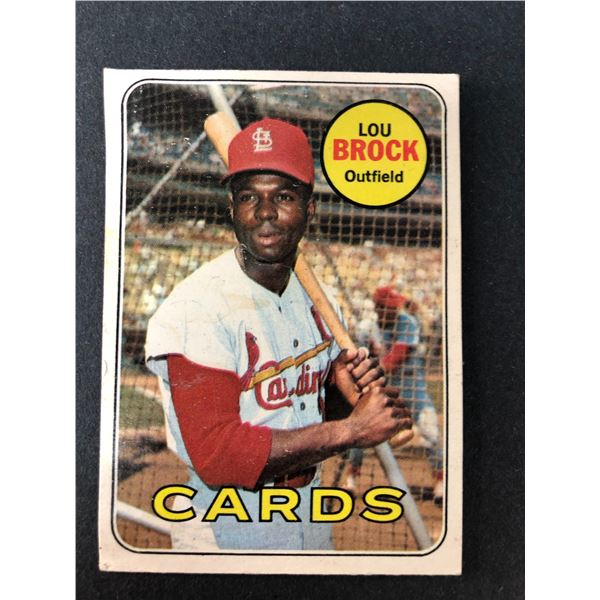 1969 OPC - Lou Brock - Cardinals 85