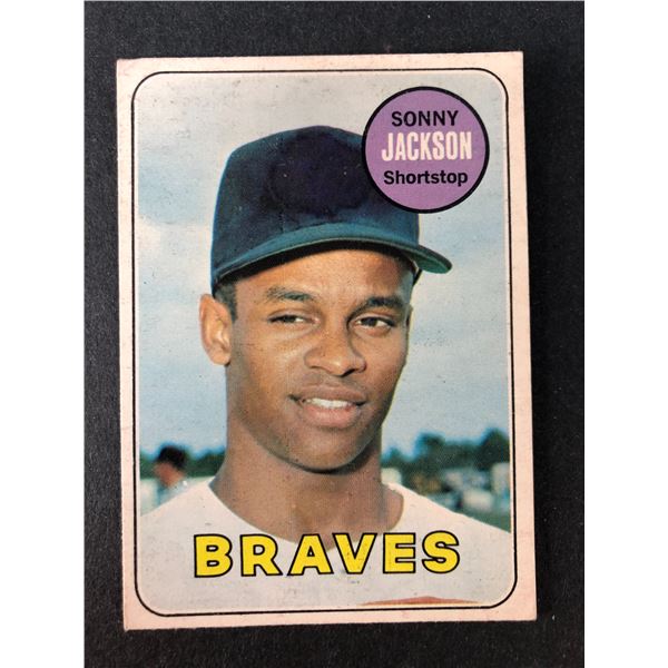 1969 OPC - Sonny Jackson - Braves 53