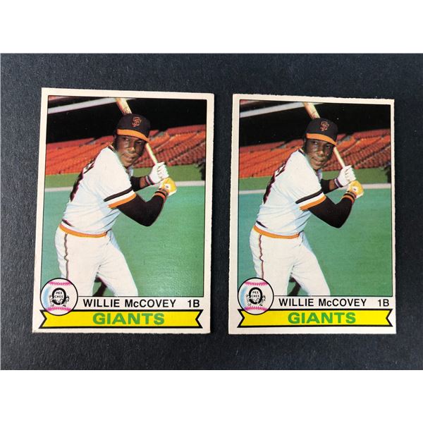 1979 OPC x2 Willie MCOVEY - Giants