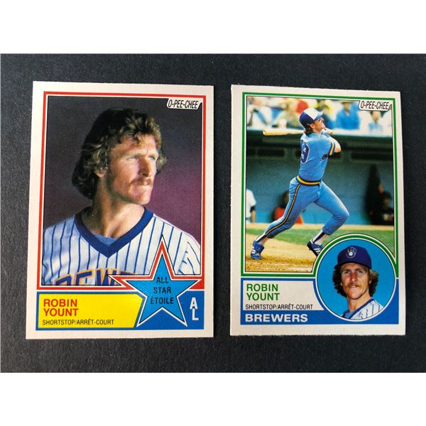 1983 OPC - x2 Robin Yount - Brewers