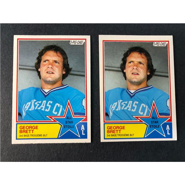 1983 OPC - x2 George Brett - Royals