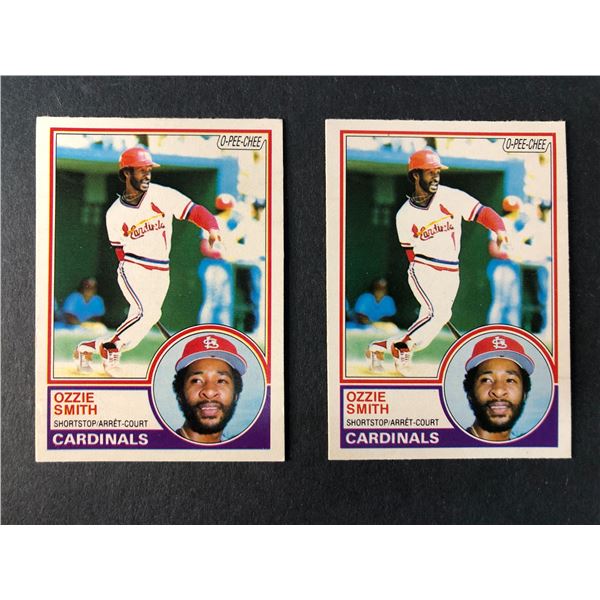 1983 OPC - x2 Ozzie Smith - Cardinals