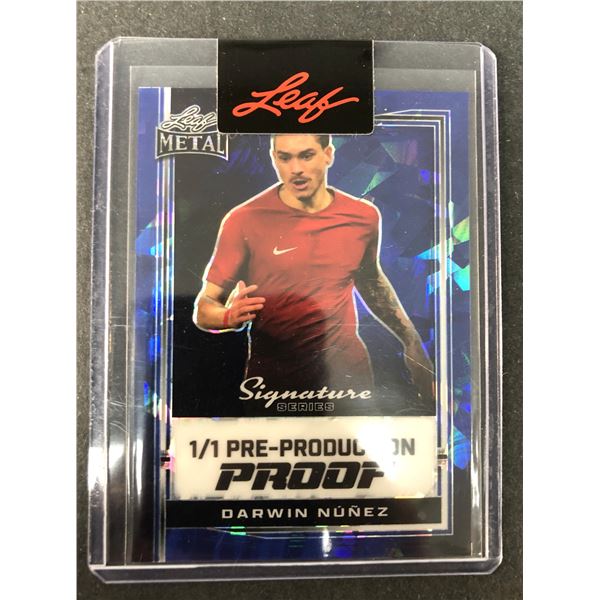 Leaf Metal 1/1 Proof - Darwin Nunez - Liverpool