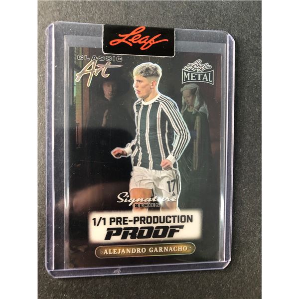 Leaf Metal 1/1 PROOF - Alejandro Garnacho -