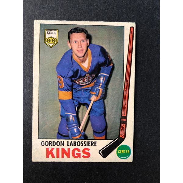 1969-70 OPC - Gordon Labossiere - Kings 109