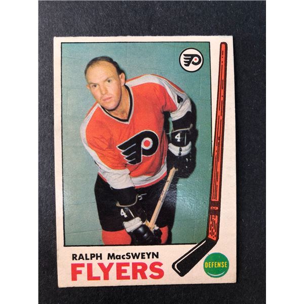 1969-70 OPC - Ralph MacSweyn - Flyers 96