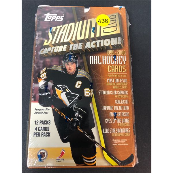 1999-00 Stadium Club HOCKEY SEALED BOX - 12 Packs