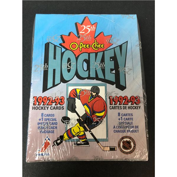 1992-93 OPC SEALED Box - 36 Packs