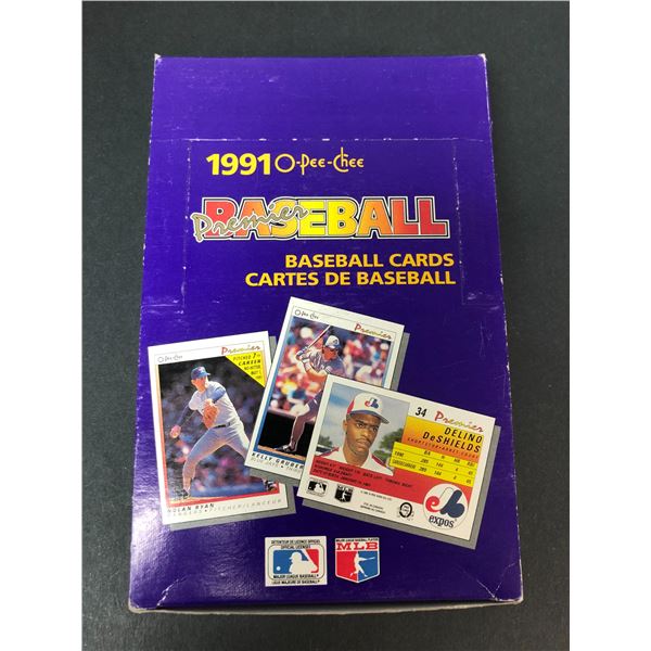 1991 OPC Premier BOX - 36 Packs Baseball