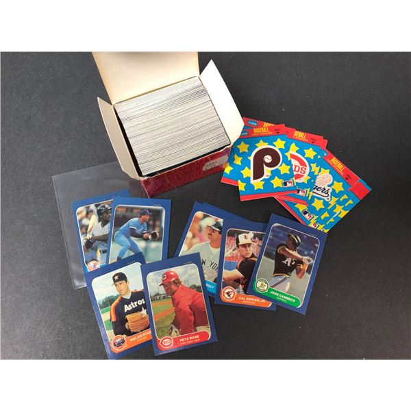 1986 Fleer Mini Baseball SET